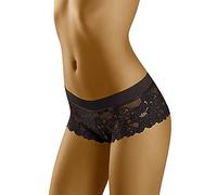 Wolbar Womens Boy-Shorts WB194, Black,S