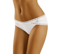 Wolbar Women's Briefs Cotton Soft Knickers 3514 Limited Edition, White,XL