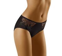 Wolbar Womens Briefs WB178, Black,2XL
