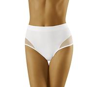 Wolbar Women's Briefs WB302, White,2XL