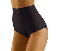 Wolbar Women's High Waist Shapig Briefs WB441, Black,XL