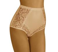 Wolbar Women's Lace Shaping Briefs WB412, Beige,M