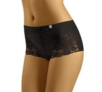 Wolbar Women's Lace Shorts Diamond 3508, Black,XL