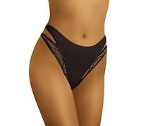 Wolbar Womens Midi Briefs WB88, Black,L