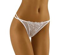 Wolbar Women's Sexy Shorts-Thongs Lace Low Waist Panties Briefs WB119, White,L