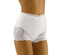 Wolbar Women's Slimming Shorts WB29, White,XL