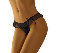 Wolbar Womens Strings WB121, Black,L