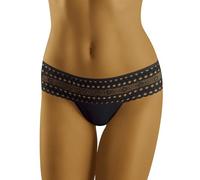 Wolbar Women's Thong WB310, Black,XL