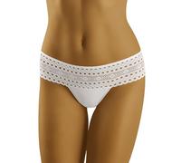 Wolbar Women's Thong WB310, White,M