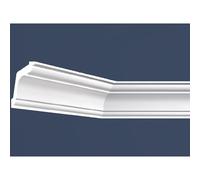 WOLDECOR Extruded Polystyrene Cornice Coving - Decorative Coving Moulding, Lightweight Ceiling Coving Trim, Easy DIY Installation, Durable Coving for Ceilings (VictorianN12, Internal Corner 20cm)