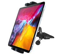 woleyi CD Slot Car Tablet Holder, Universal CD Player Tablet Mount with Full Rotation for iPad Pro 9.7, 10.5, 11 Air Mini 5 4 3 2, Galaxy Tabs, iPhone, More 4-11" Cell Phones and Tablets