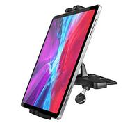 woleyi CD Slot Car Tablet Mount, 360° Rotatable CD Player Car Tablet & Phone Holder for iPad Pro 9.7, 11, 12.9 Air Mini 5 4 3 2, Samsung Galaxy Tabs, Switch, iPhone, More 4-13" Cell Phones and Tablets