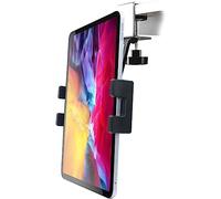 woleyi Kitchen Tablet Holder, Easy-Install Under Cabinet Tablet Mount, CupBoard Tablet Stand Clamp for iPad Pro 12.9, 10.5, 9.7 Air Mini, iPhone, Galaxy Tabs, More 4-13" Tablets and Phones