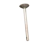 woleyuu 1/3/5pcs Nail Head Shape Diamond Grinding Head 60 Grit Coarse Sand Grinding Needle Marble Carving Lettering(1pcs,3 shank x8mm)