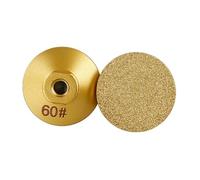 woleyuu M10 Diamond Brazed Flat Grinding Head Marble Stone Countertop Trimming Rough Polishing Disc Angle Grinder Abrasive Pad