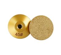 woleyuu M10 Diamond Brazed Flat Grinding Head Marble Stone Countertop Trimming Rough Polishing Disc Angle Grinder Abrasive Pad