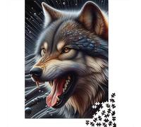 Wolf 1000 Pc Sturdy Paper Board Werewolf Castle Puzzle Family with Kids 8+ Wall Decor Vibrant Colors 52x38cm/1000pcs