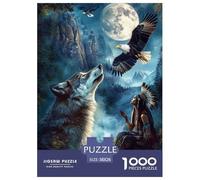 Wolf 1000 Piece Jigsaw Puzzle for Man And Woman Educational Games Gift Giving 38x26cm/1000pcs
