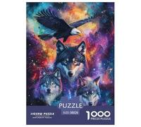 Wolf 1000 Piece Jigsaw Puzzle for Man And Woman Fun Challenges Home Decoration 38x26cm/1000pcs
