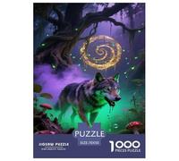 Wolf 1000 Piece Jigsaw Puzzle for Man And Woman Puzzle Games Home Decoration 70x50cm/1000pcs