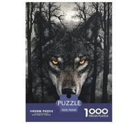 Wolf 1000 Piece Jigsaw Puzzles for Adults And Kids with Extra Fun Challenges Home Decors Premium Box Packaging 70x50cm/1000pcs