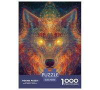Wolf 1000 Piece Jigsaw Puzzles for Adults Challenging Games Home Decors Premium Box Packaging 70x50cm/1000pcs