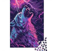 Wolf 1000 Pieces Puzzles for Adults & Teenager Teenager Man Woman Gift 1000pcs (38x26cm)