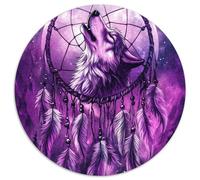 Wolf 1000pcs Jigsaw Puzzles What Happens Next Educational Games for Adults And Kids 1000pcs (67.5x67.5cm)