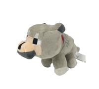 (Wolf) 20cm/7.8in Minecraft Plush Toys Snow Golem Wolf Chickens Stuffed Animal Kid Gift