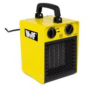 Wolf® 2Kw Space Heater Wolf Industrial Fan Assisted Portable Electric Workshop Garage Heater
