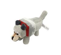 (Wolf-35cm) Minecraft Plush Toys Minecraft Creeper Enderman Wolf Stuffed Toys Pixel Doll