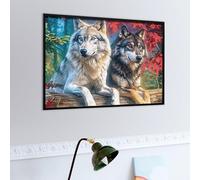 Wolf 500 Piece Jigsaw Puzzle for Adults Fantastic Beasts Date Night Activity Couple Bonding Beautiful Design Ideal Anniversary Present 500 PCS