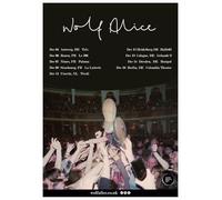 Wolf Alice European Tour A4 Print Poster Wall Art Home Decor Album Gift Present Photo Living Room Dining Room Bedroom Hall Loft Office Unframed