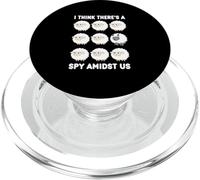 Wolf Among Sheep Funny Herd I Think There's A Spy Amidst Us PopSockets PopGrip for MagSafe