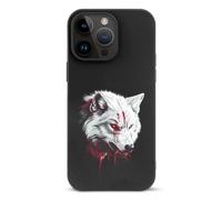 Wolf Angry Phone Case Compatible with iPhone 14/14 Plus/14 Pro/14 Pro Max Flip Protective Cover with Card Holder