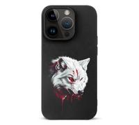 Wolf Angry Phone Case Compatible with iPhone 14/14 Plus/14 Pro/14 Pro Max Flip Protective Cover with Card Holder