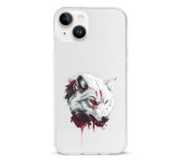 Wolf Angry Phone Case Compatible with iPhone 14/14 Plus/14 Pro/14 Pro Max Flip Protective Cover with Card Holder