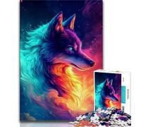 Wolf Art 1000 Piece Jigsaw Puzzles for Teenagers Gifts,for Educational Game Challenge Toy Unique Home Decor And Gifts (50x75cm)