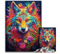 Wolf Art Series Style Jigsaw Puzzles for Adults 1000 Piece Difficult Puzzles for Adults Perfect Home Or Office Decor Ideal 1000 PCS(75x50cm)