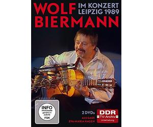 Wolf Biermann im Konzert Leipzig 1989