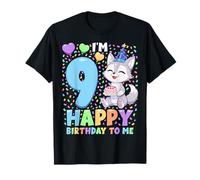 Wolf Birthday Party Shirt | Boys 9th Birthday Wolf T-Shirt