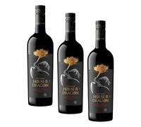 Wolf Blass House Of The Dragon Red Wine, Fruit, 75 ottle label may vary (Pack of 3)