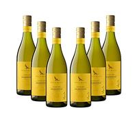 Wolf Blass Yellow Label Chardonnay White Wine Case from South Eastern Australia (6 x 75cl Bottles)