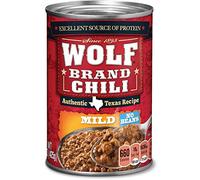 Wolf Brand Mild Chili without Beans, Packed with Protein, 15 oz