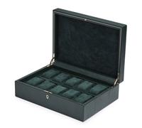 Wolf British Racing Green Watch Box 10 Watches Green Synthetic leather 792741 - Unisex - Faux Leather Green 33.02 x 22.86 x 11.43