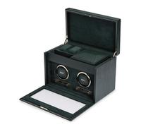 Wolf British Racing Green Watch Winder 2 Watches Green Synthetic leather 792241 - Unisex - Faux Leather Green 33.66 x 19.69 x 24.77