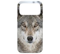Wolf Close Up Portrait Wild Animal Forest Scene Case for iPhone 17 Pro Max