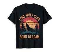 Wolf Club Born to Roam Vintage T-Shirt