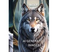 Wolf Coloring Book: Ai Generated Images (Ai Generated Coloring Books By Serenity Williams)