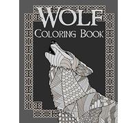 Wolf Coloring Book: Wolves Lover Gift, Animal Coloring Book, Floral Mandala Coloring Pages
